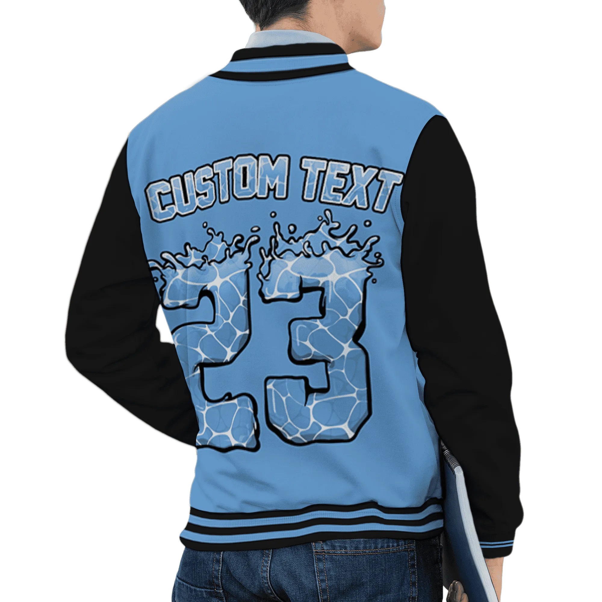AM-Plus-Black-Univercitii-Blue-Varsity-Match-23-Spatter-Custom