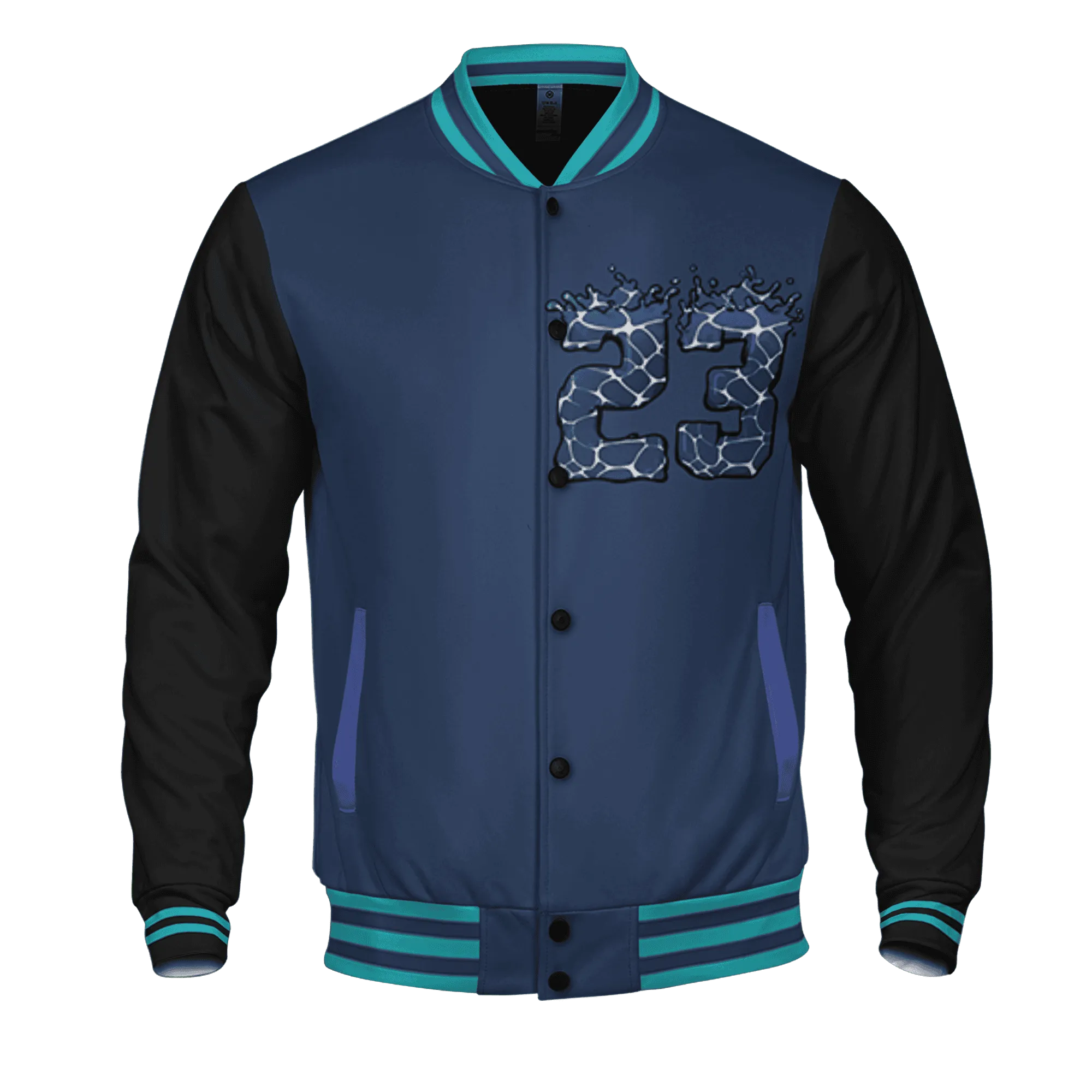 AM-Plus-Drift-Midnight-Navy-Total-Orange-Dusty-Cactus-Varsity-Match-23-Spatter-Custom