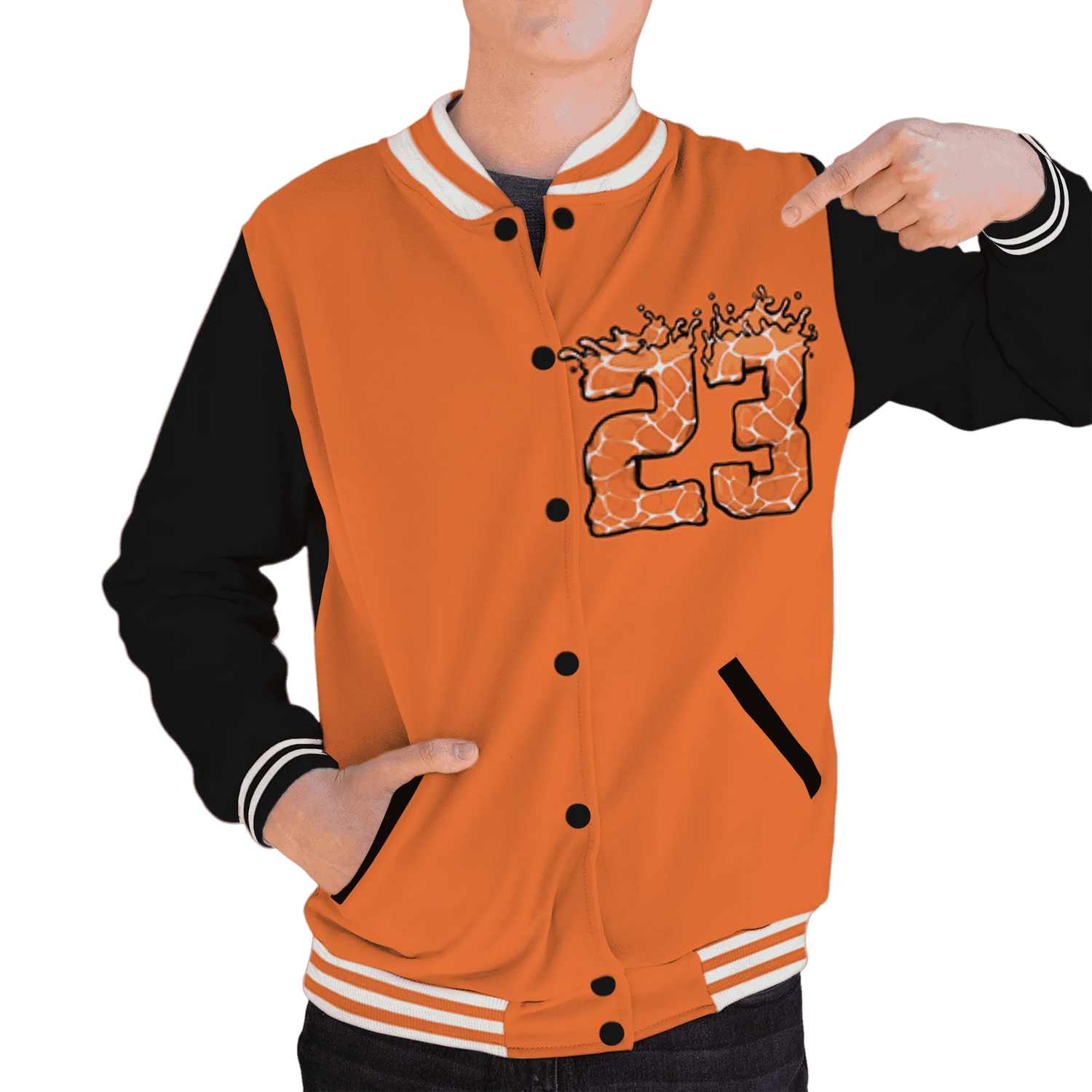 AM-TW-White-Orange-Varsity-Match-23-Spatter-Custom