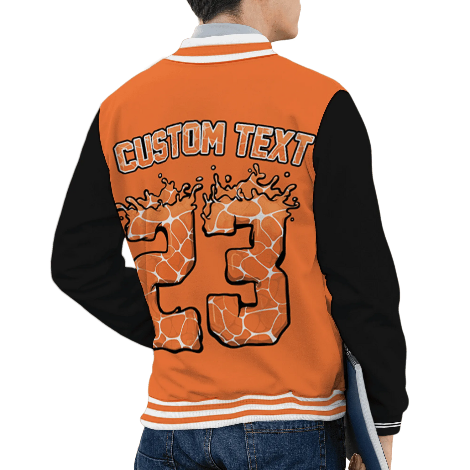 AM-TW-White-Orange-Varsity-Match-23-Spatter-Custom