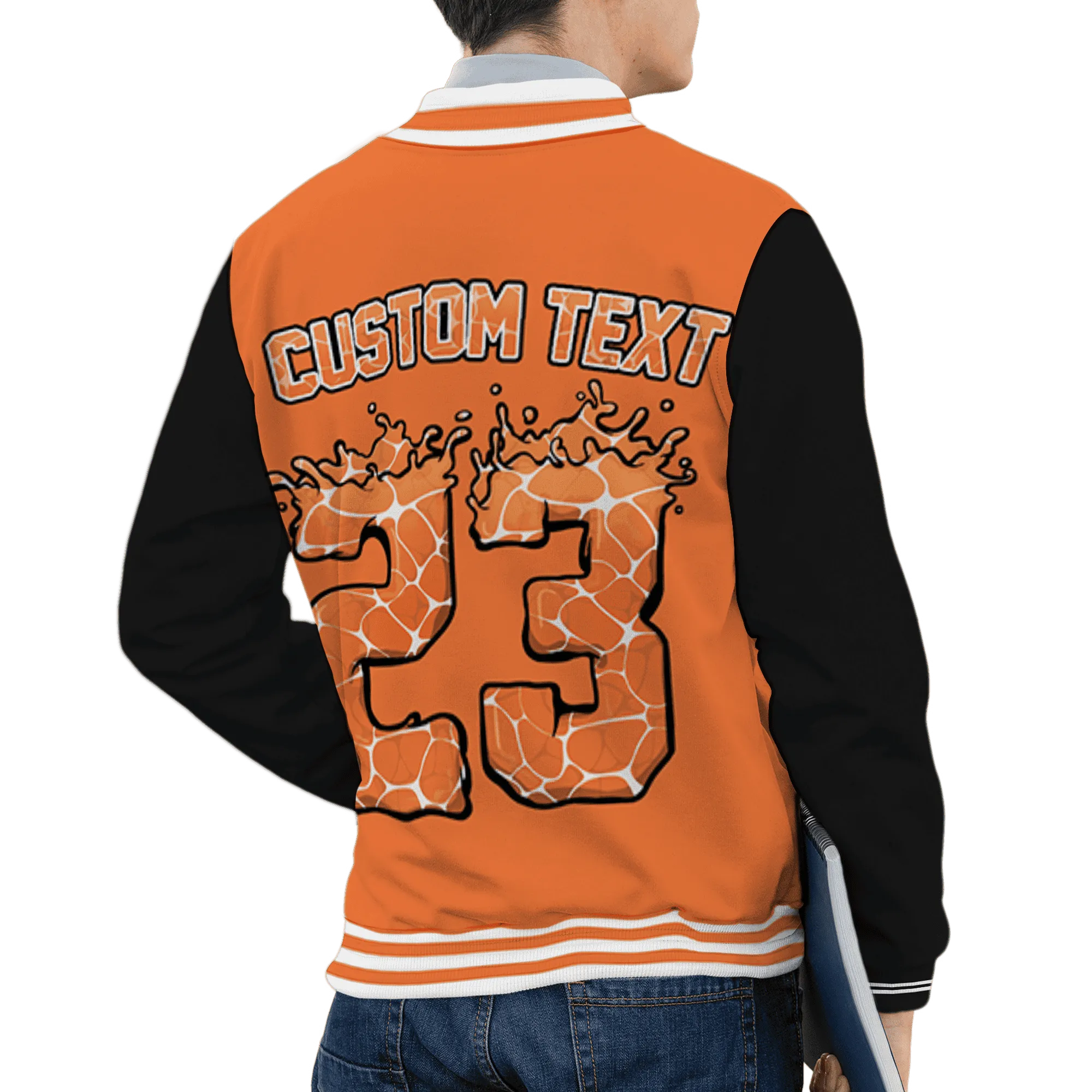 AM-TW-White-Orange-Varsity-Match-23-Spatter-Custom