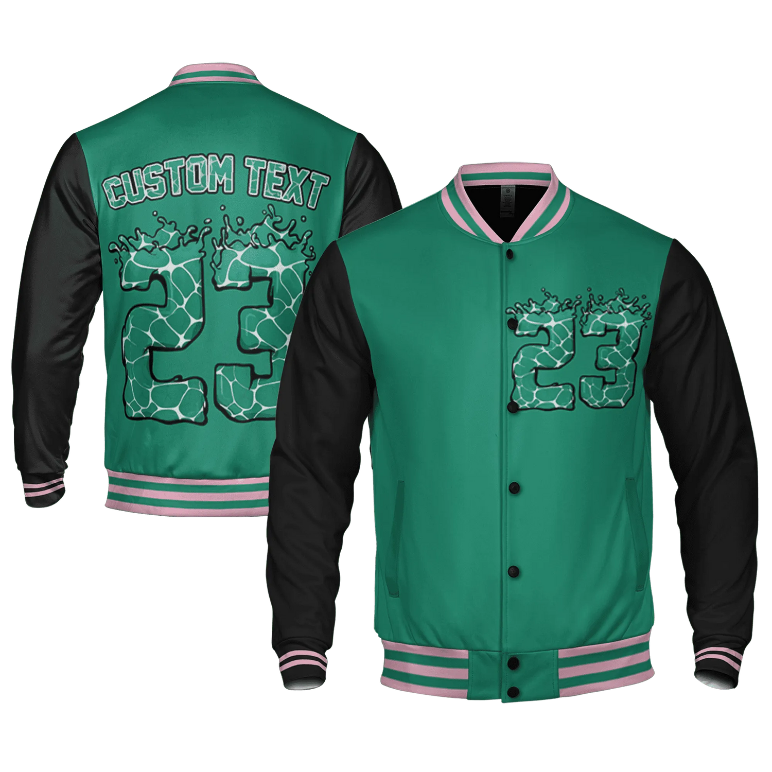 Dunk-Pink-Malachite-Medium-Soft-Low-Sail-Varsity-Match-23-Spatter-Custom