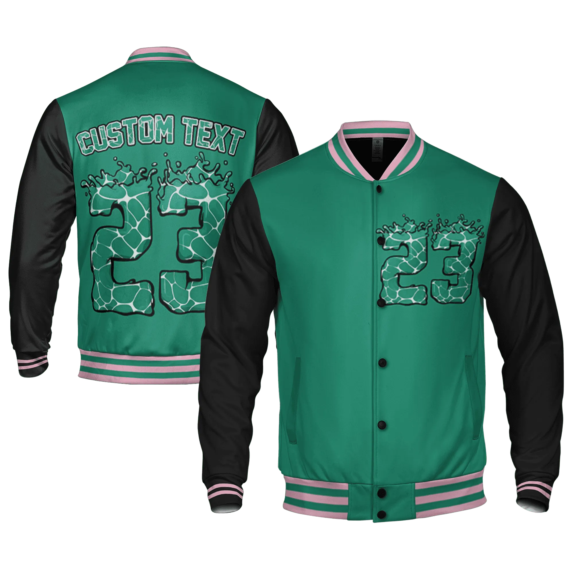 Dunk-Pink-Malachite-Medium-Soft-Low-Sail-Varsity-Match-23-Spatter-Custom