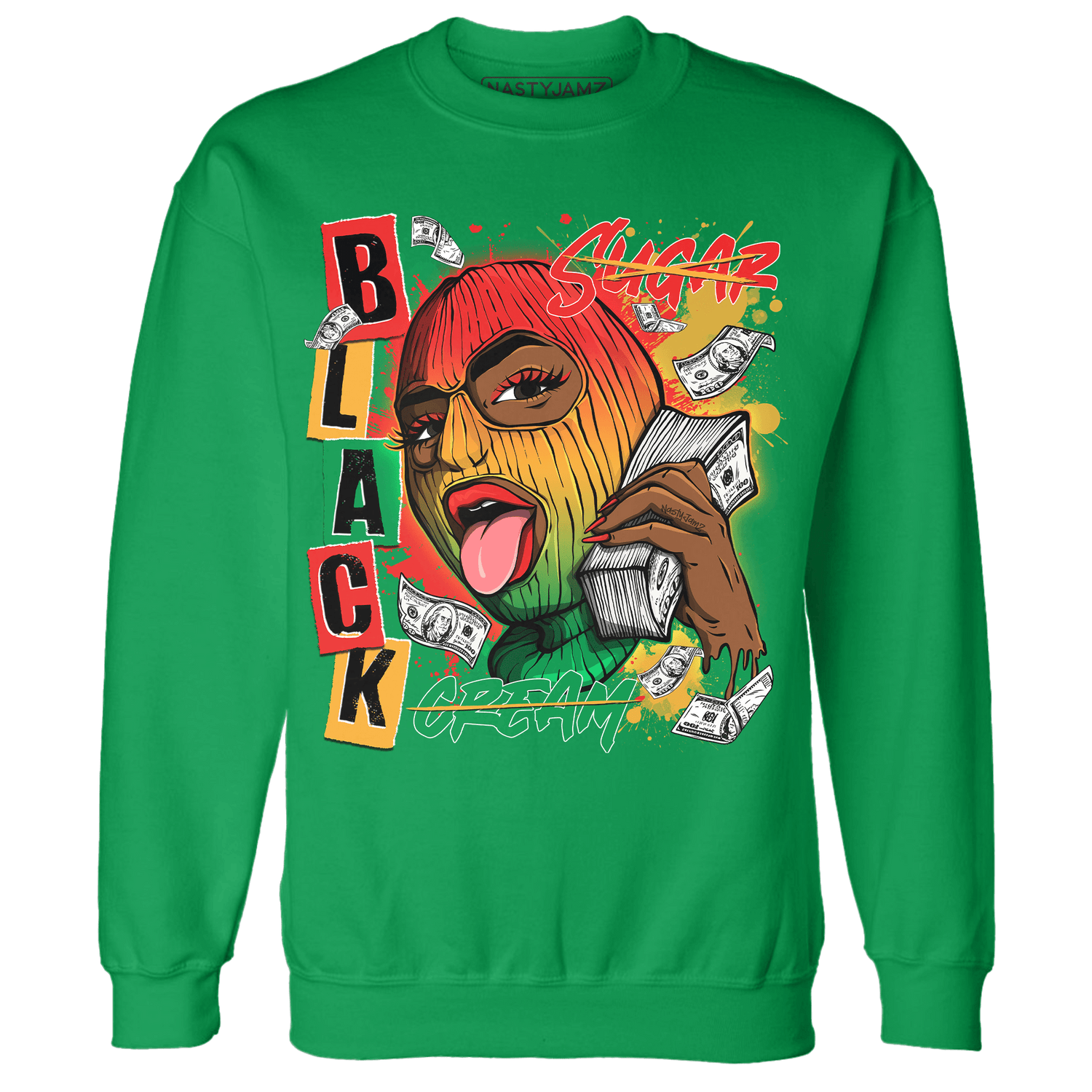 No Sugar No Cream Juneteeth Sweatshirt - NastyJamz