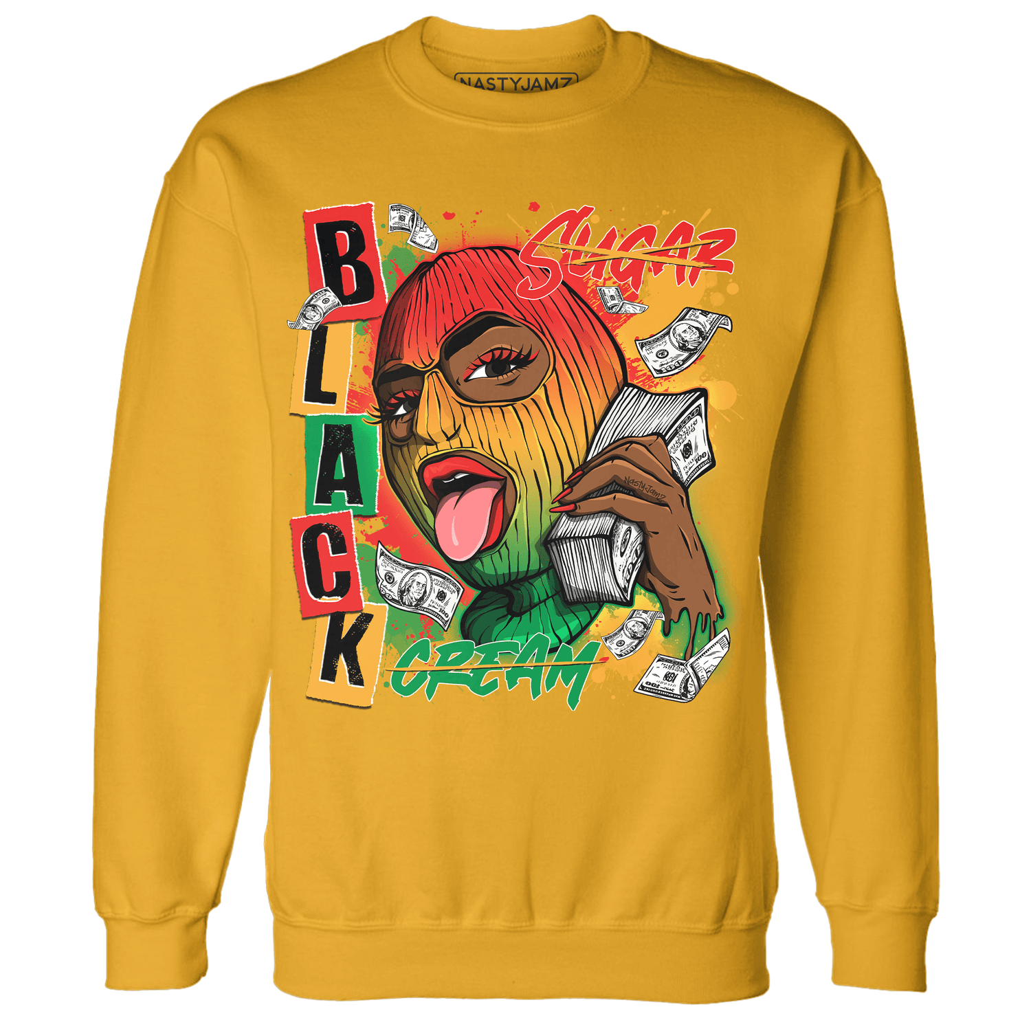 No Sugar No Cream Juneteeth Sweatshirt - NastyJamz