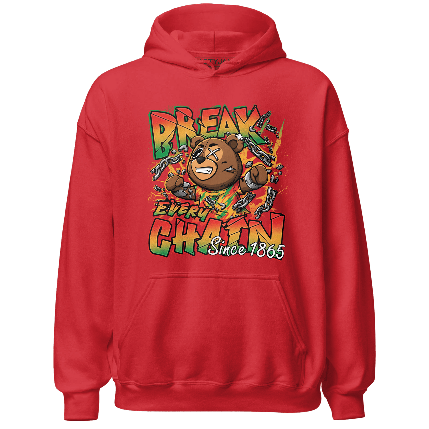 BER Break Chain Juneteeth Hoodie - NastyJamz