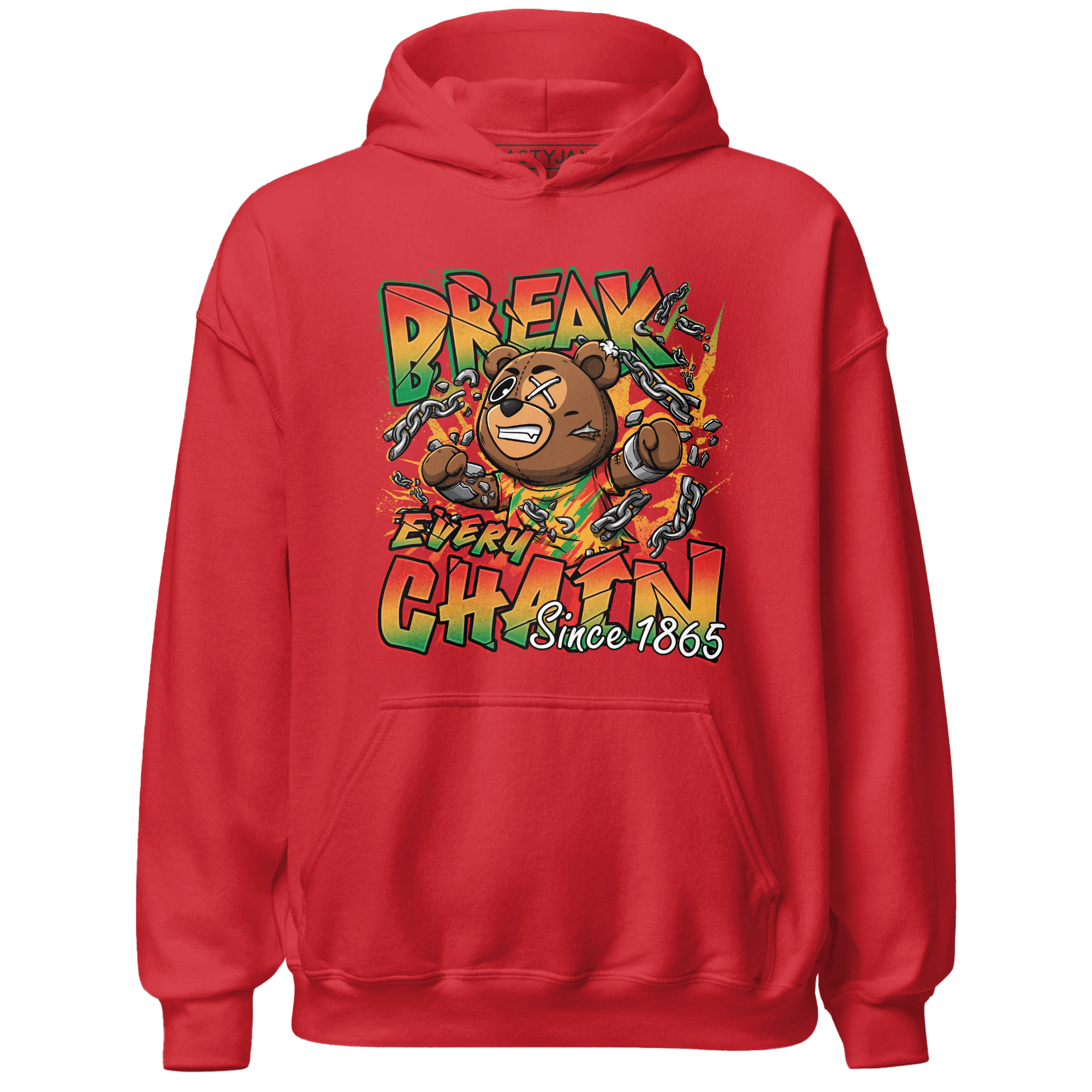 BER Break Chain Juneteeth Hoodie - NastyJamz