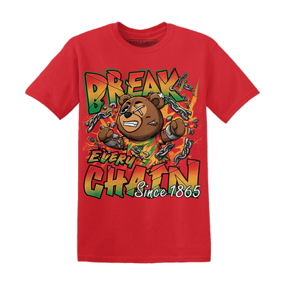 BER Break Chain Juneteeth T Shirt - NastyJamz