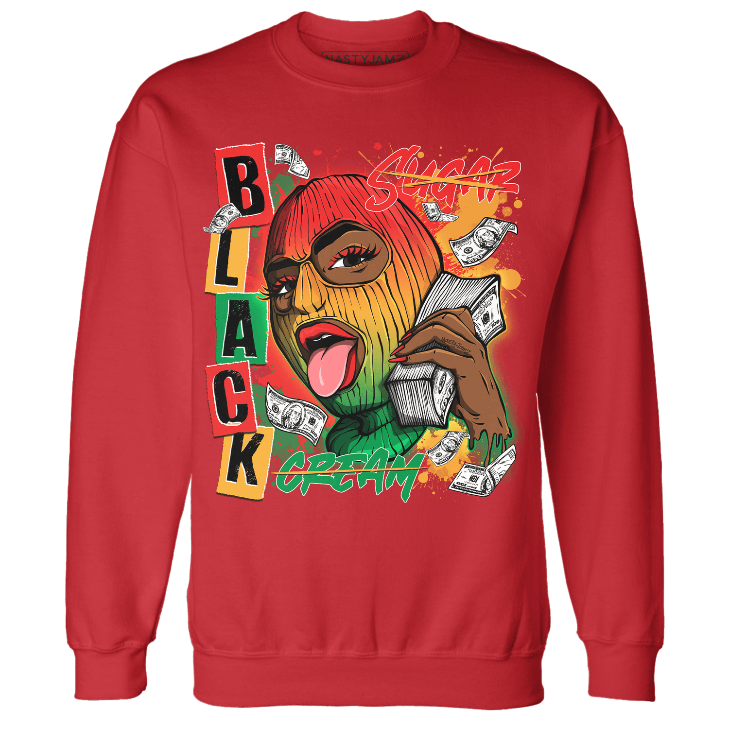 No Sugar No Cream Juneteeth Sweatshirt - NastyJamz