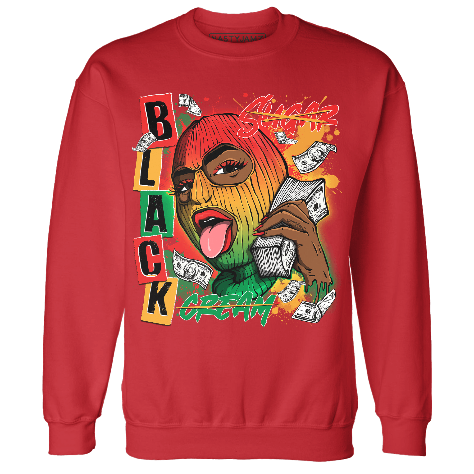 No Sugar No Cream Juneteeth Sweatshirt - NastyJamz