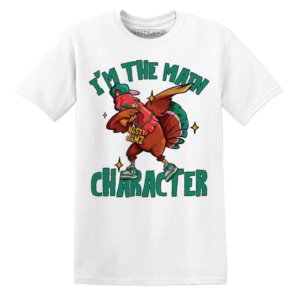 Dunk-Soft-Pink-Malachite-NastyJamz-T-Shirt-Match-Main-Character