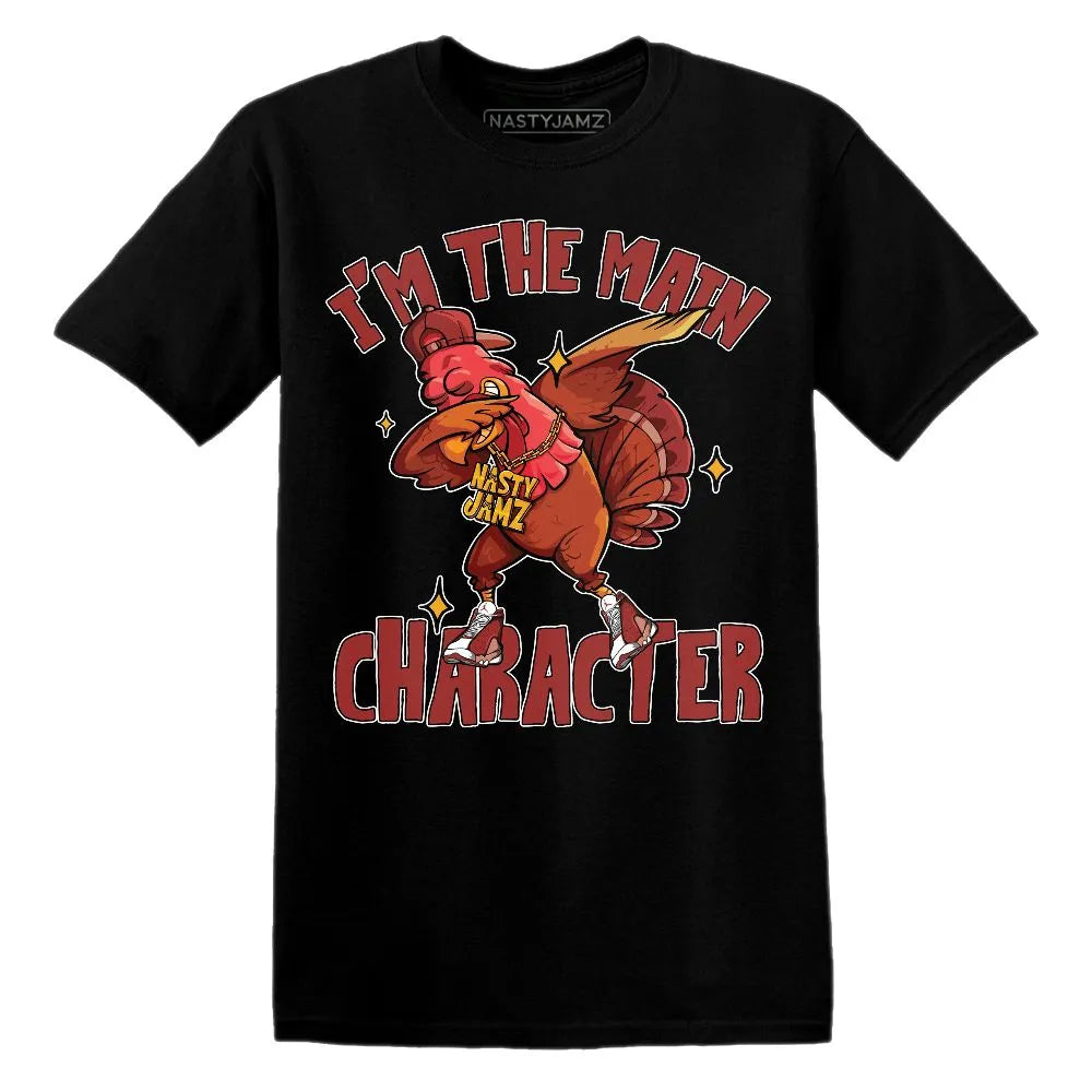 Dune-Red-13s-NastyJamz-T-Shirt-Match-Main-Character