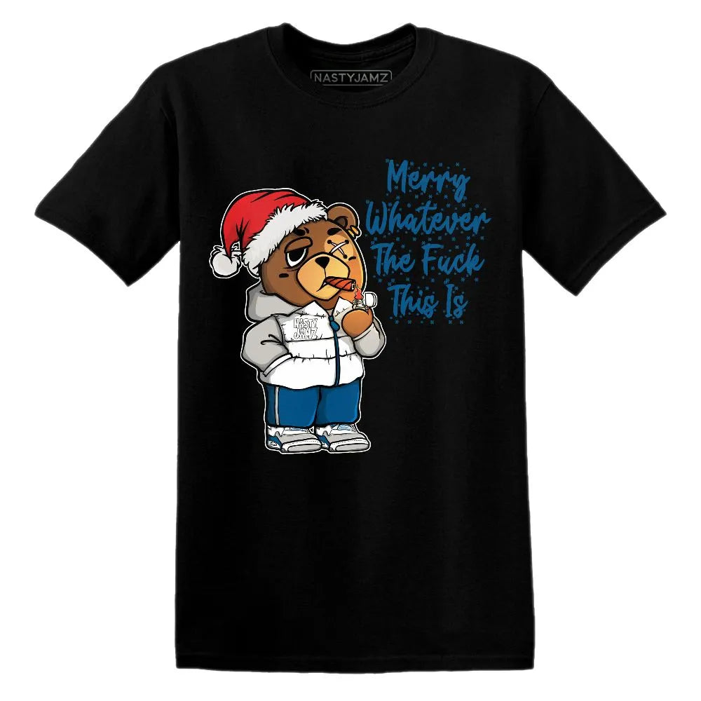 Industrial-Blue-4s-NastyJamz-T-Shirt-Match-Merry-Whatever