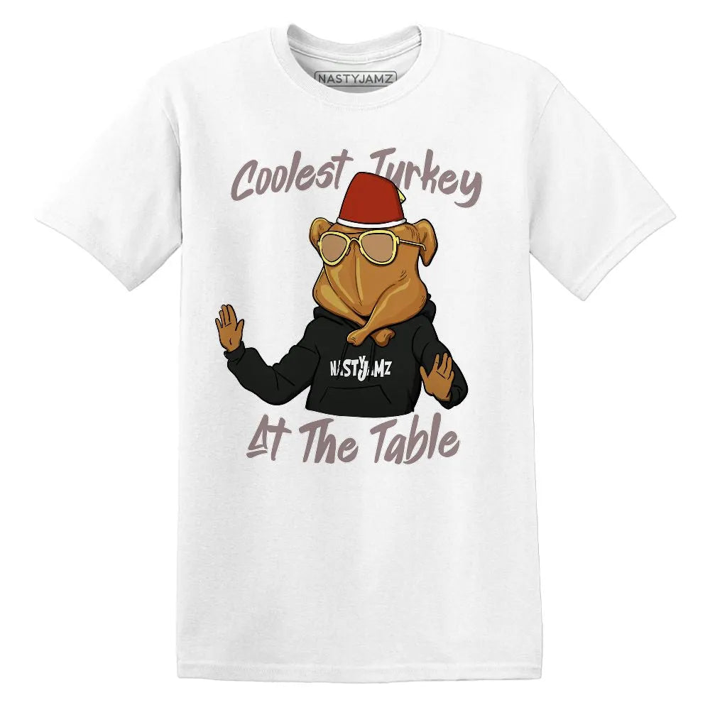 Coolest Turkey AJ 3 Black Violet Ore NastyJamz Website T-Shirt 2D