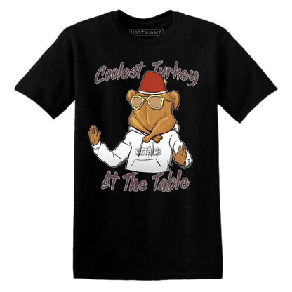 Coolest Turkey AJ 3 Burgundy Crush NastyJamz Website T-Shirt 2D