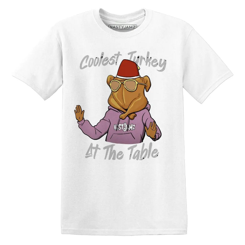 Coolest Turkey AJ 4 Orchid NastyJamz Website T-Shirt 2D