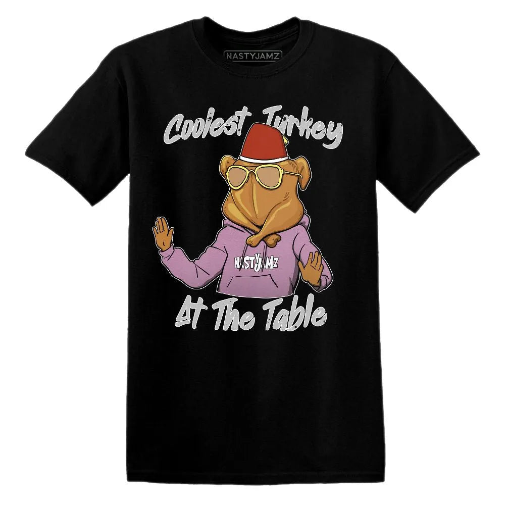 Coolest Turkey AJ 4 Orchid NastyJamz Website T-Shirt 2D