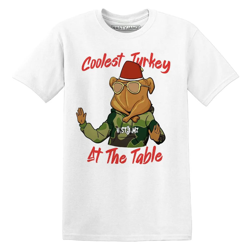 Coolest Turkey AM 90 Duck Camo NastyJamz Website T-Shirt 2D