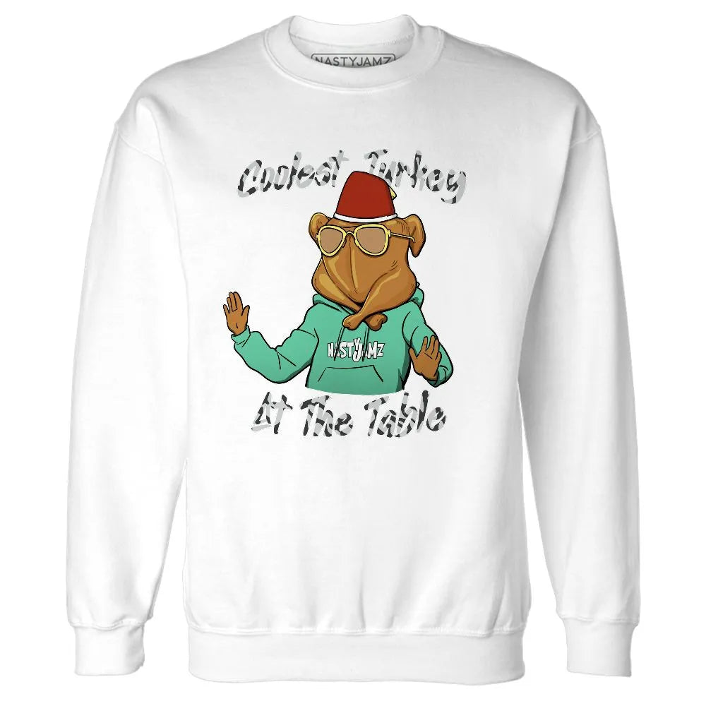 Green-Glow-3s-NastyJamz-Sweatshirt-Match-Coolest-Turkey