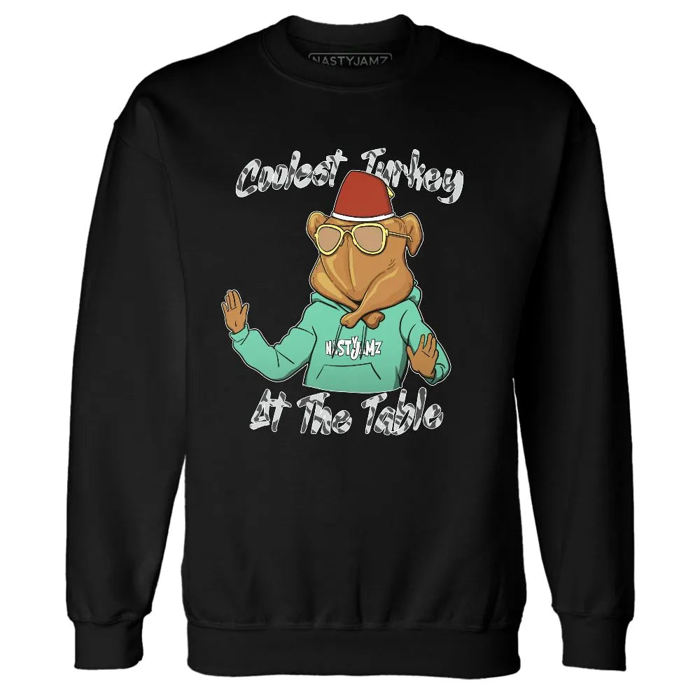 Green-Glow-3s-NastyJamz-Sweatshirt-Match-Coolest-Turkey