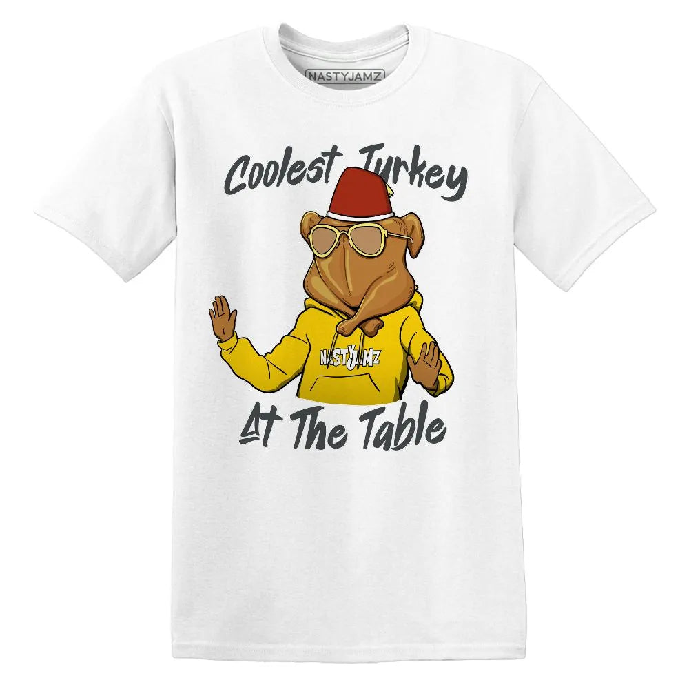 Coolest Turkey AJ 4 Thunder NastyJamz Website T-Shirt 2D