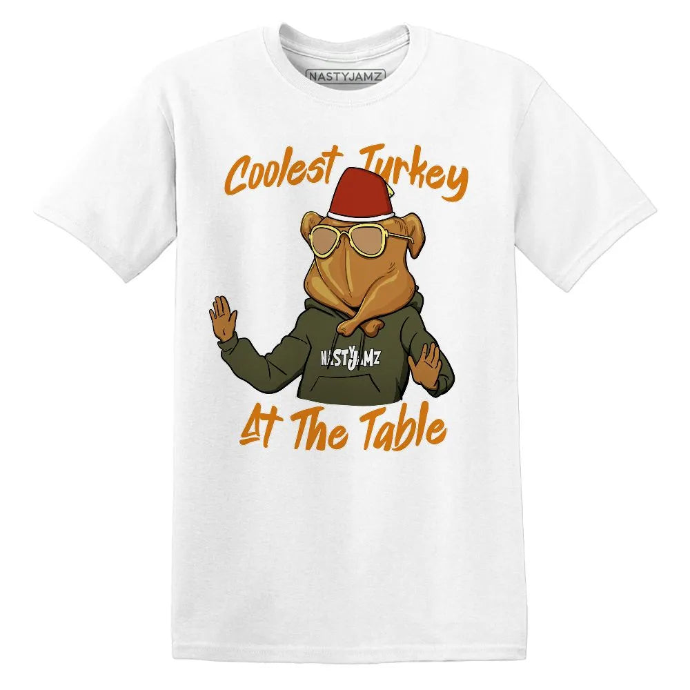 Coolest Turkey AJ 5 Olive NastyJamz Website T-Shirt 2D