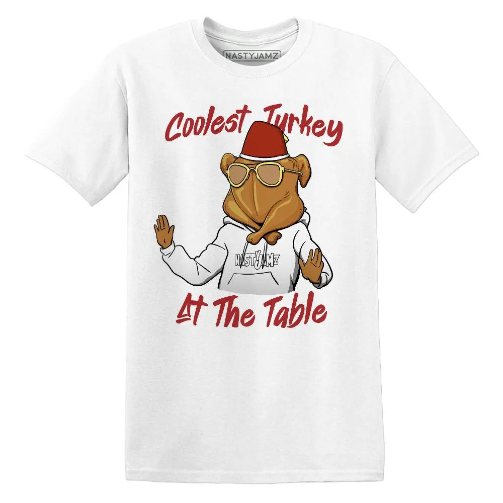 Coolest Turkey AJ 1 Black Toe Reimagined NastyJamz Website T-Shirt 2D