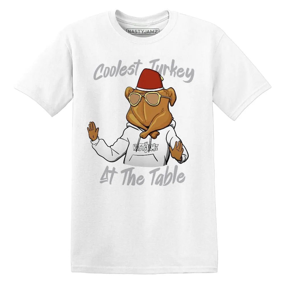 Coolest Turkey AJ 3 Cement Grey NastyJamz Website T-Shirt 2D