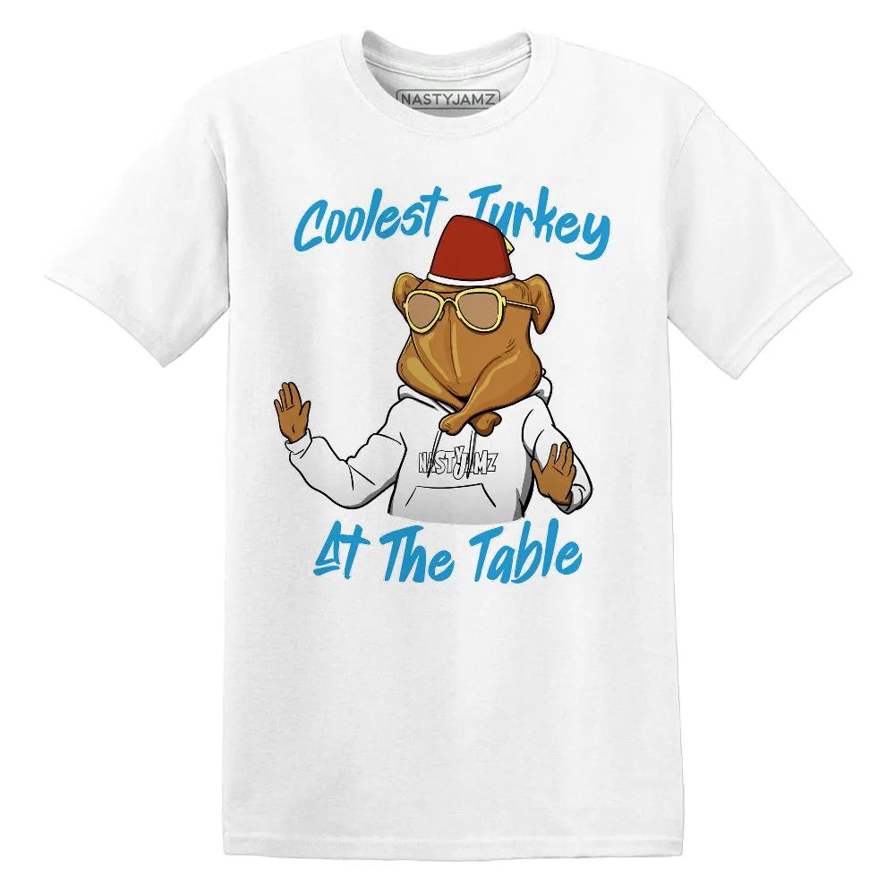 Coolest Turkey AJ 9 Powder Blue NastyJamz Website T-Shirt 2D