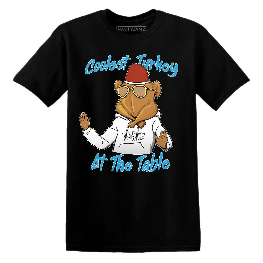 Coolest Turkey AJ 9 Powder Blue NastyJamz Website T-Shirt 2D