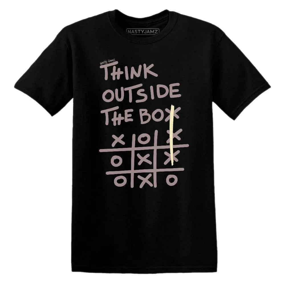 Think Outside The Box AJ 3 Black Violet Ore NastyJamz Website T-Shirt 2D