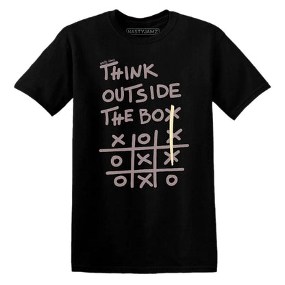 Think Outside The Box AJ 3 Black Violet Ore NastyJamz Website T-Shirt 2D