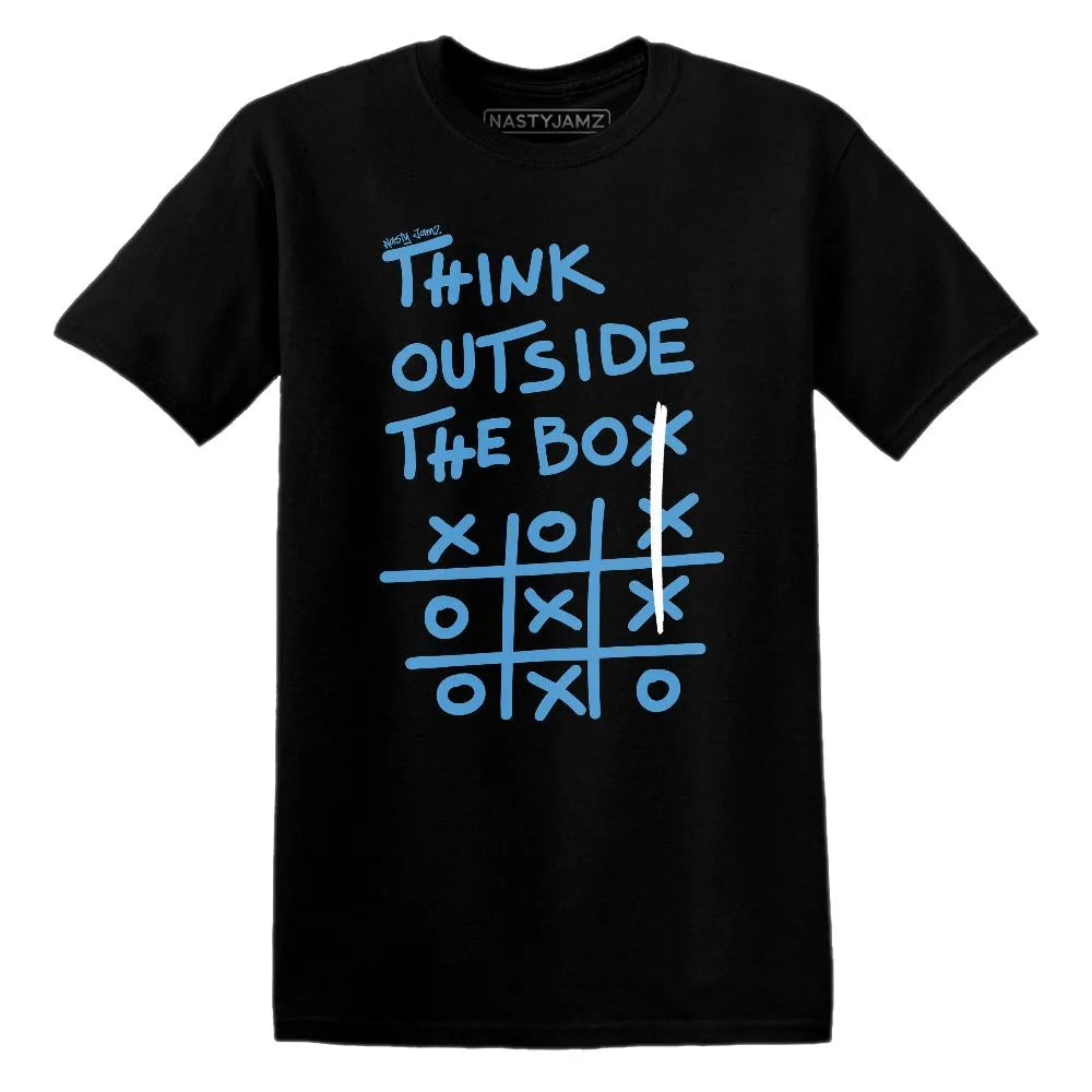 Think Outside The Box AJ 17 Univercitii Carolina Blue NastyJamz Website T-Shirt 2D
