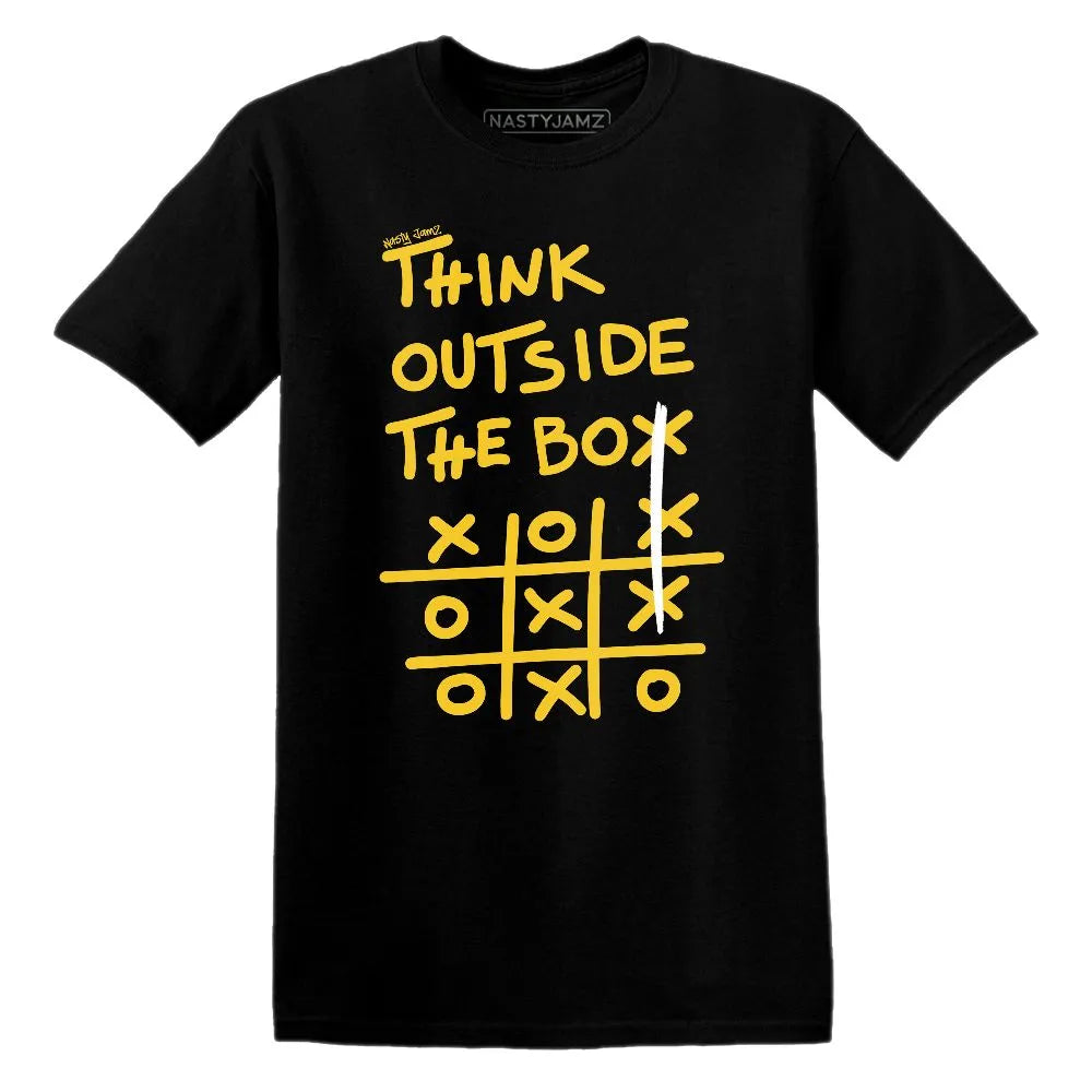 Think Outside The Box AJ 6 Yellow Ochre NastyJamz Website T-Shirt 2D