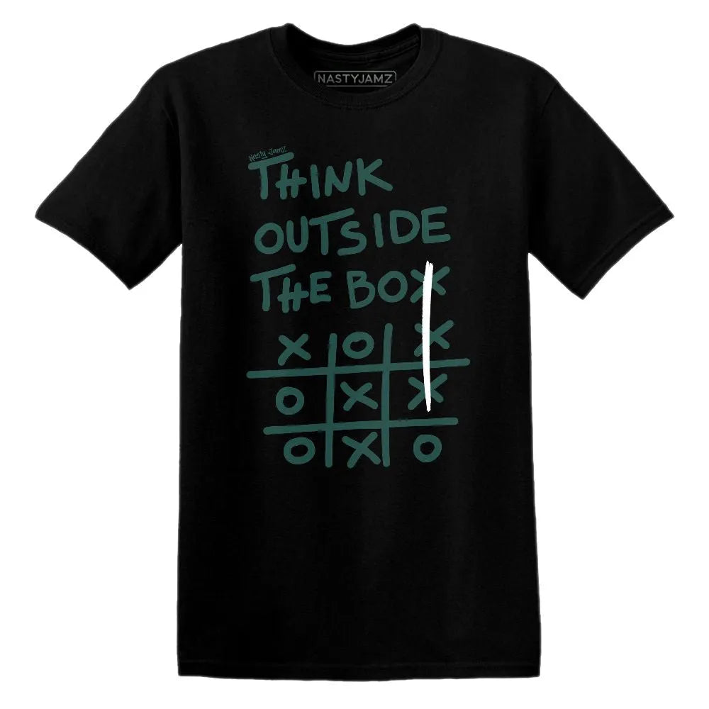 Think Outside The Box AJ 4 Oxidized Green NastyJamz Website T-Shirt 2D