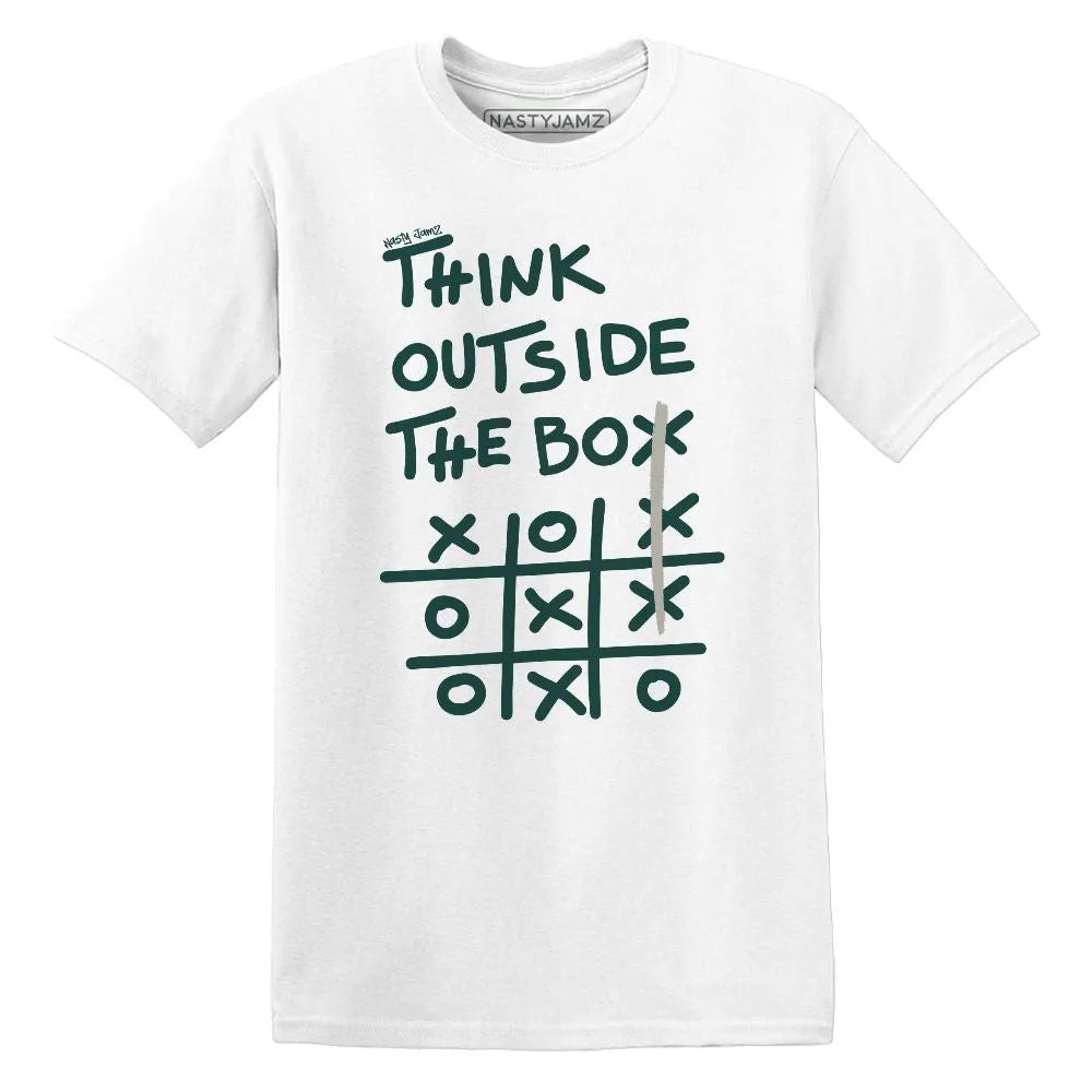 Think Outside The Box AJ 4 Oxidized Green NastyJamz Website T-Shirt 2D