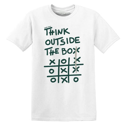 Think Outside The Box AJ 4 Oxidized Green NastyJamz Website T-Shirt 2D