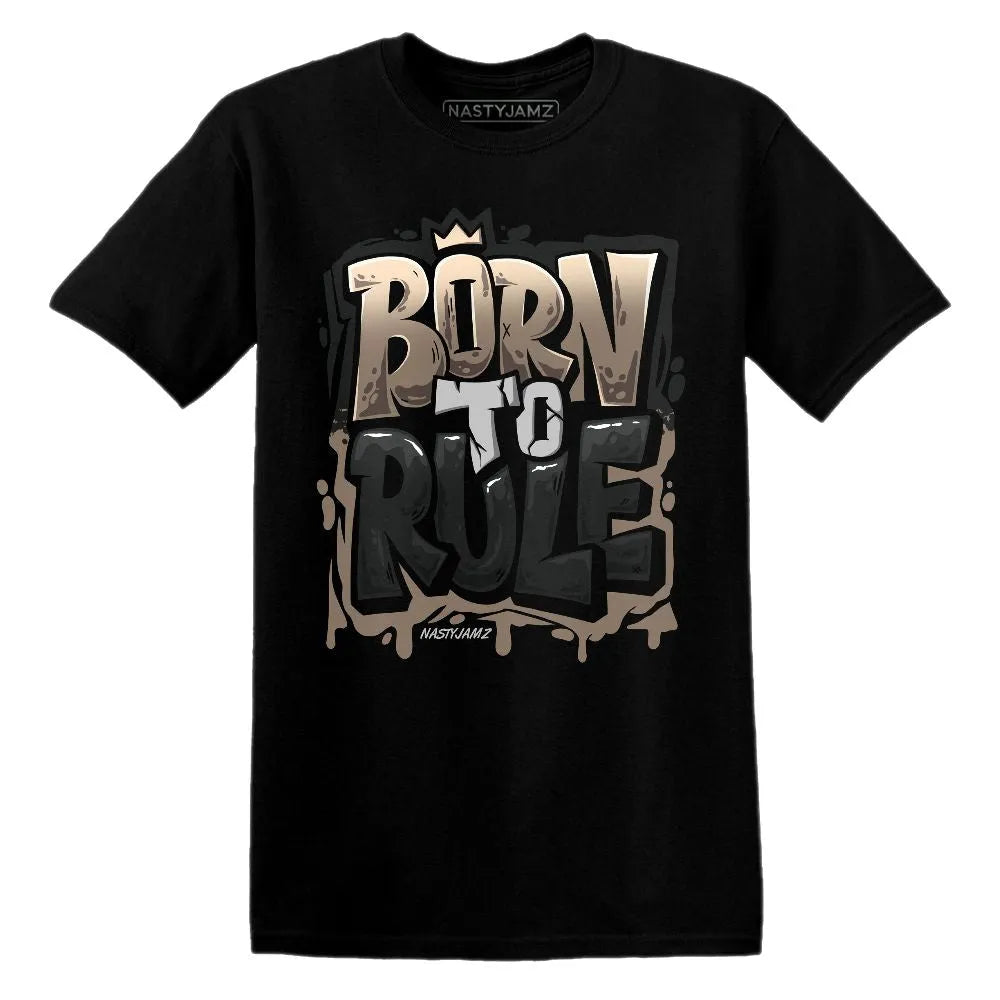 Born To Rule AJ 1 Low Mocha NastyJamz Website T-Shirt 2D