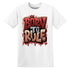 Born To Rule AJ 13 Dune Red NastyJamz Website T-Shirt 2D