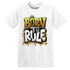 Born To Rule AJ 13 Wheat NastyJamz Website T-Shirt 2D