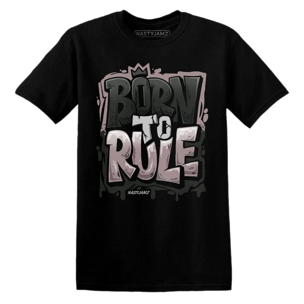 Born To Rule AJ 3 Black Violet Ore NastyJamz Website T-Shirt 2D