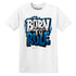 Born To Rule AJ 4 Industrial Blue NastyJamz Website T-Shirt 2D