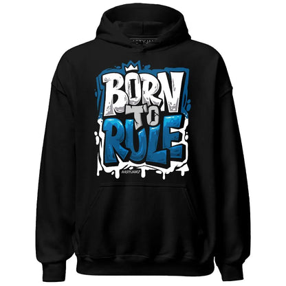 Industrial-Blue-4s-NastyJamz-Hoodie-Match-Born-To-Rule