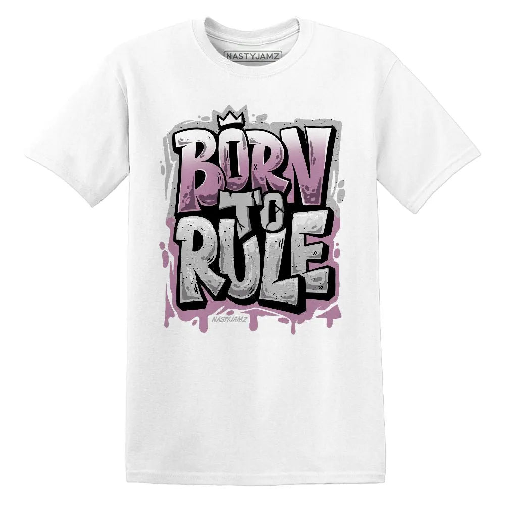 Born To Rule AJ 4 Orchid NastyJamz Website T-Shirt 2D