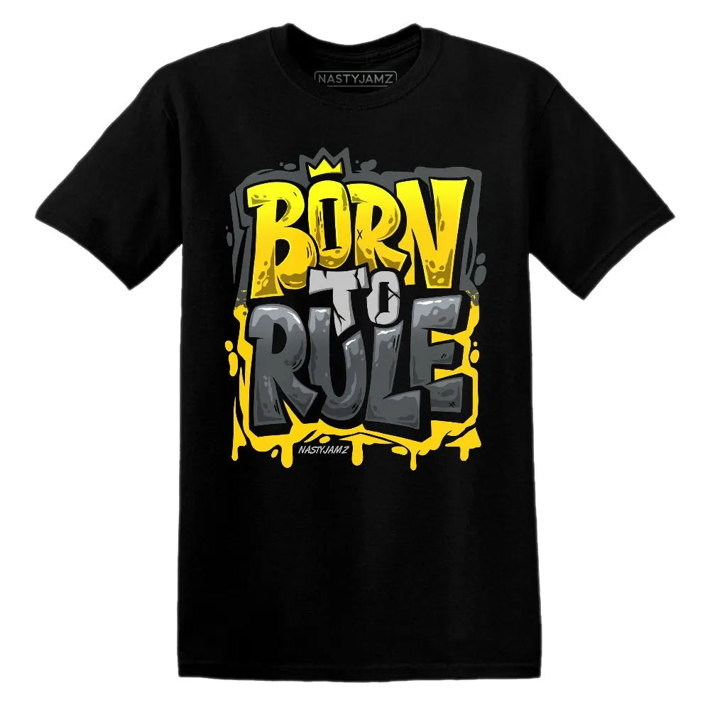 Born To Rule AJ 4 Thunder NastyJamz Website T-Shirt 2D