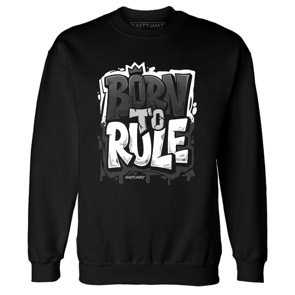 White-Thunder-4s-NastyJamz-Sweatshirt-Match-Born-To-Rule