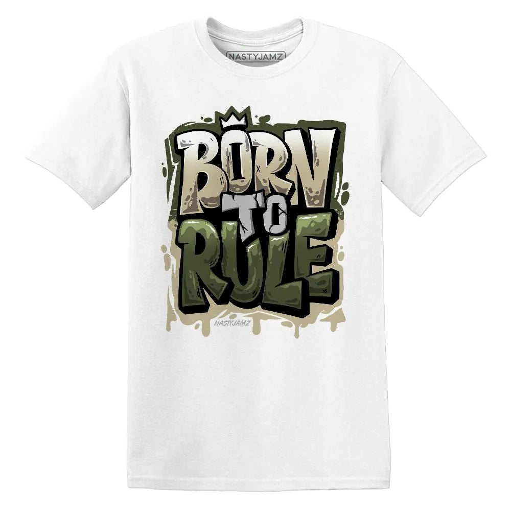 Born To Rule AM 1 Essential Premium NastyJamz Website T-Shirt 2D