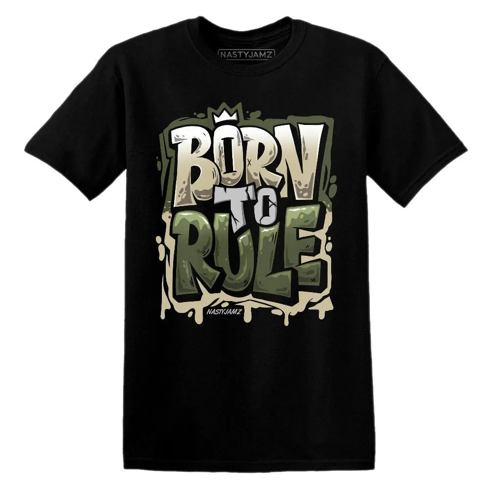 Born To Rule AM 1 Essential Premium NastyJamz Website T-Shirt 2D