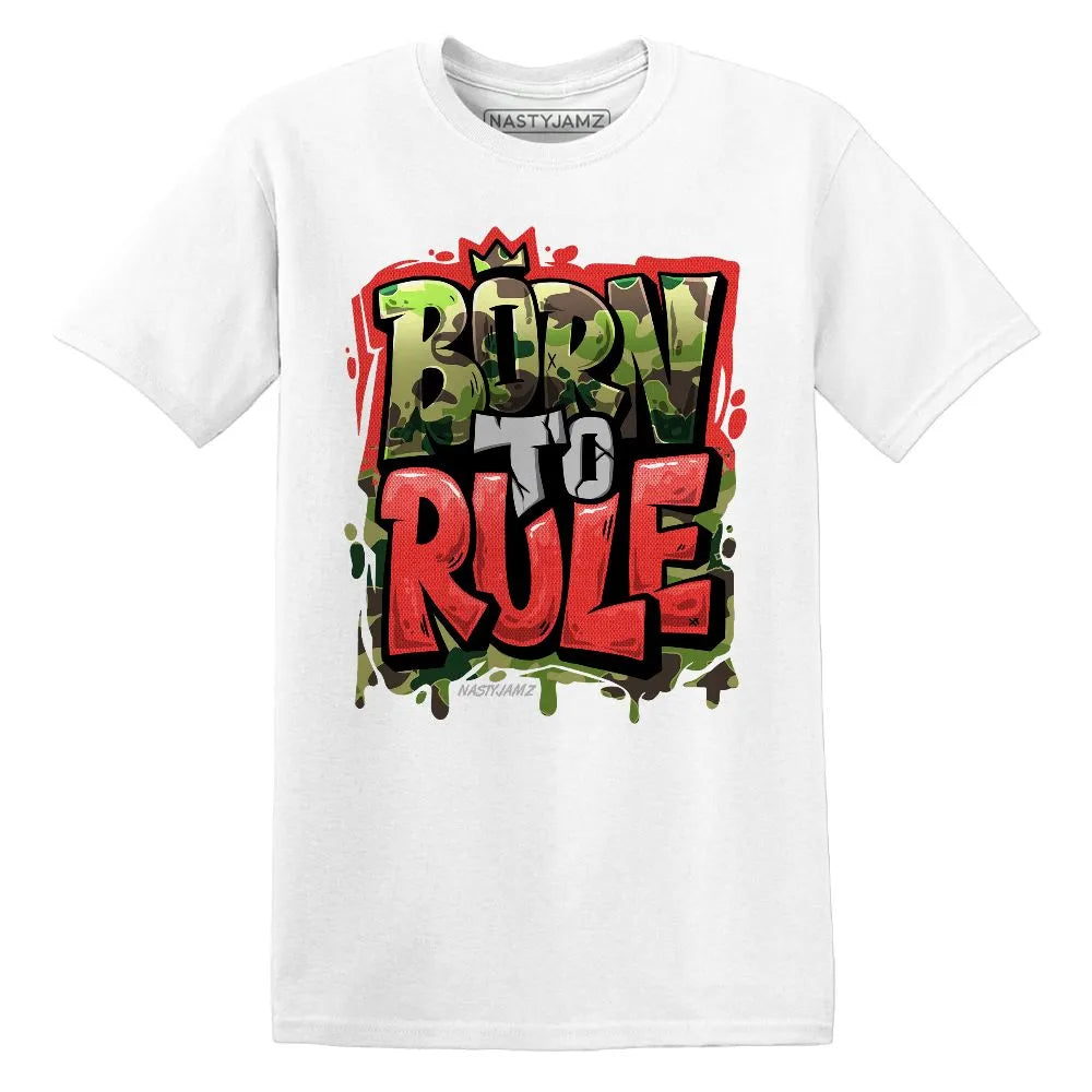 Born To Rule AM 90 Duck Camo NastyJamz Website T-Shirt 2D