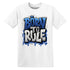 Born To Rule VaporMax Game Royal Blue NastyJamz Website T-Shirt 2D